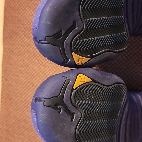 Air Jordan Field 12 Black and Purple Size 9.5 - Picture 11 of 13